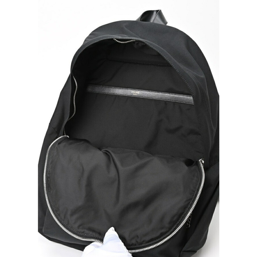 Celine Backpack Black Medium Nylon - image 6